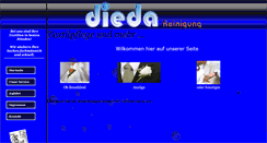 Desktop Screenshot of dieda-reinigung.de